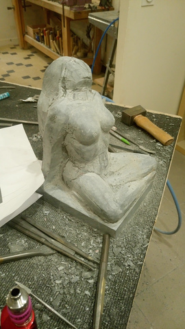 sculpture-figuratif-nu-ivoirien